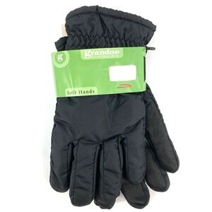 New Grandoe Ski Gloves Black Large